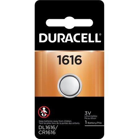 DURACELL Specialty Keyless Entry Battery DL1616BPK